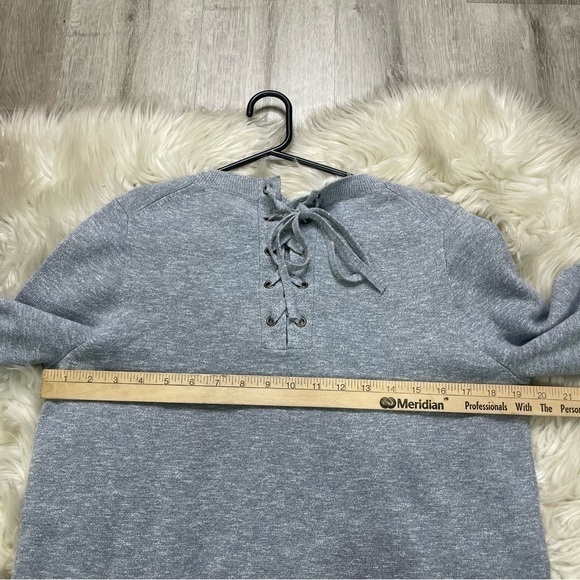 Madewell Laced Back Pullover Sweater Large - Picture 5 of 7